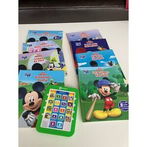 Mickey Mouse electronic me reader story reader with 8 books